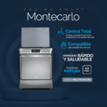 COCINA INDURAMA MONTECARLO SMART ZFO CR S01 - Imagen 3