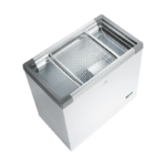 CONGELADOR INDURAMA 199 TAPA DE VIDRIO ESC BL S50 - Imagen 3