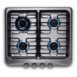 ENCIMERA INDURAMA GAS QUARZO 4Q/ 60CM /CR - Imagen 2