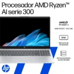 LAPTOP HP OMNIBOOK 3 NGAI AMD R5-AI 340 2.0GHZ-16GB-512GB SSD - Imagen 6