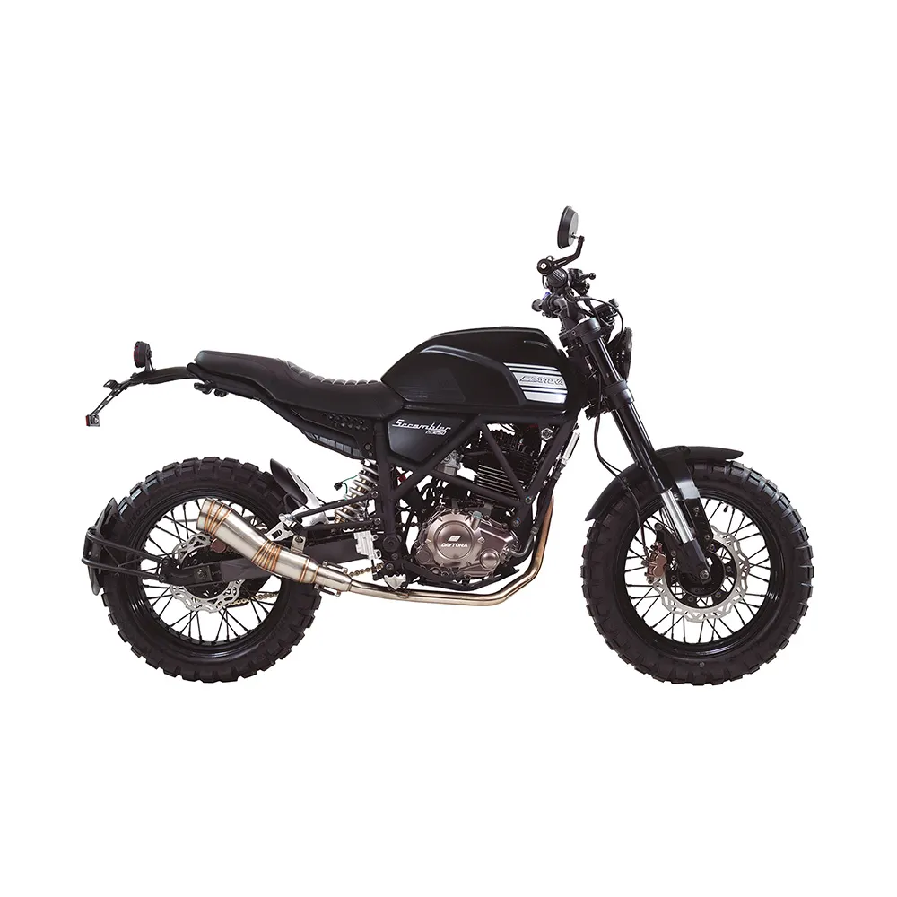 MOTO DAYTONA DY250 SCRAMBLER REVOLUTION NEGRO.1 MOTO DAYTONA DY250 SCRAMBLER REVOLUTION NEGRO - Imagen 1