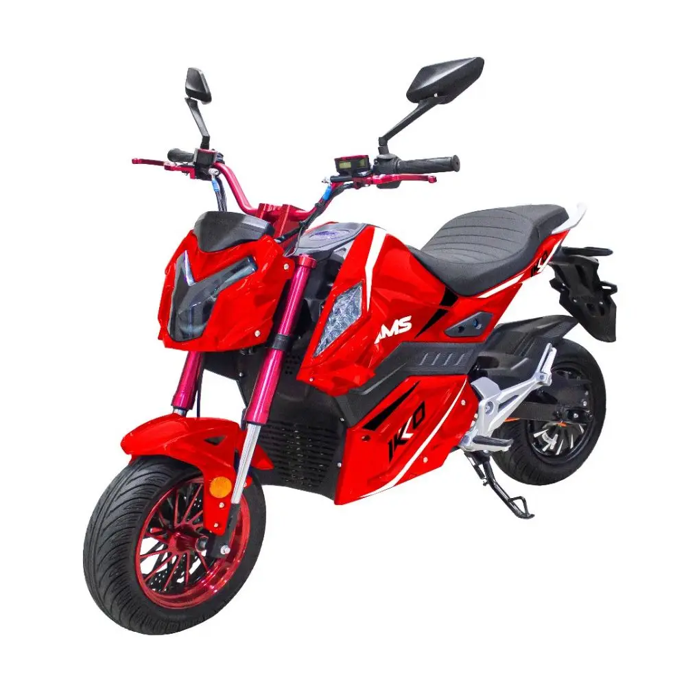 MOTO ELECTRICA AMS IKKO ROJO 2500W.1 MOTO ELECTRICA AMS IKKO ROJO 2500W - Imagen 1