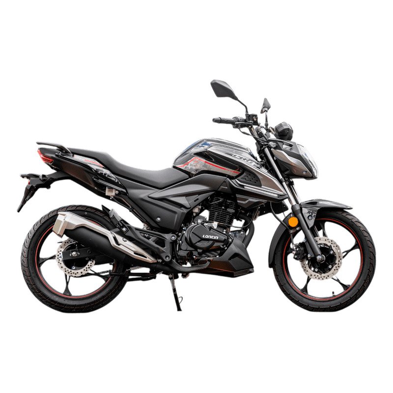 MOTO LONCIN JL200-68C CR3 NEGRO.1 MOTO LONCIN JL200-68C CR3 NEGRO - Imagen 1