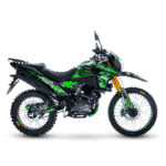 MOTO SHINERAY CR XY300GY-13 NEGRO/VERDE CROSSMAX-300