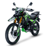 MOTO SHINERAY CR XY300GY-13 NEGRO/VERDE CROSSMAX-300 - Imagen 4