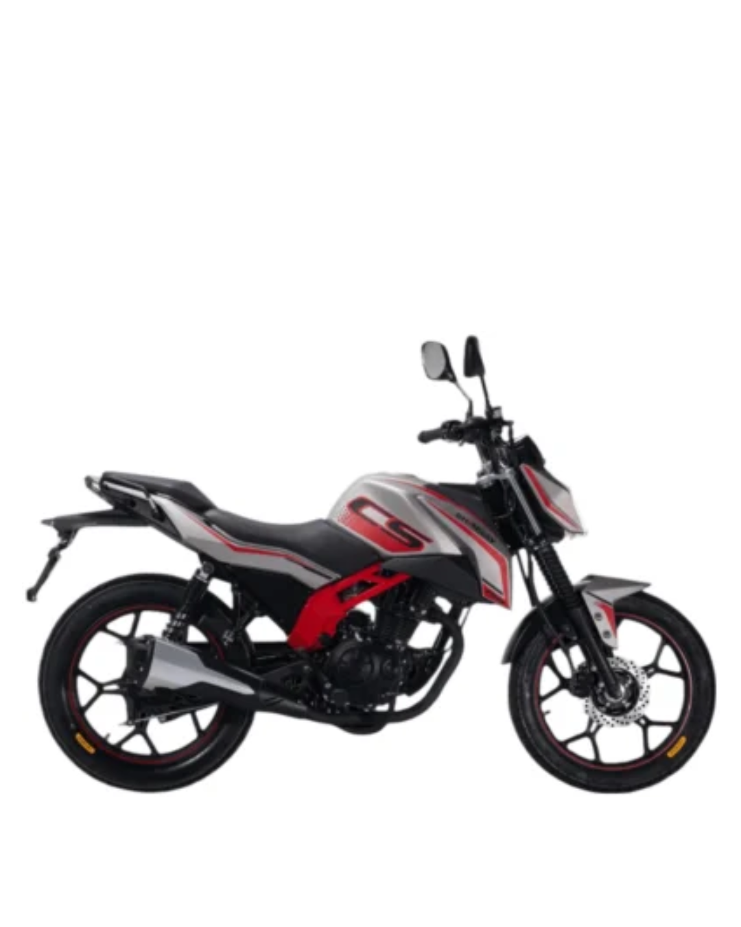 MOTO SHINERAY PANA CS-150 PLOMO-ROJO.1 MOTO SHINERAY PANA CS-150 PLOMO-ROJO - Imagen 1