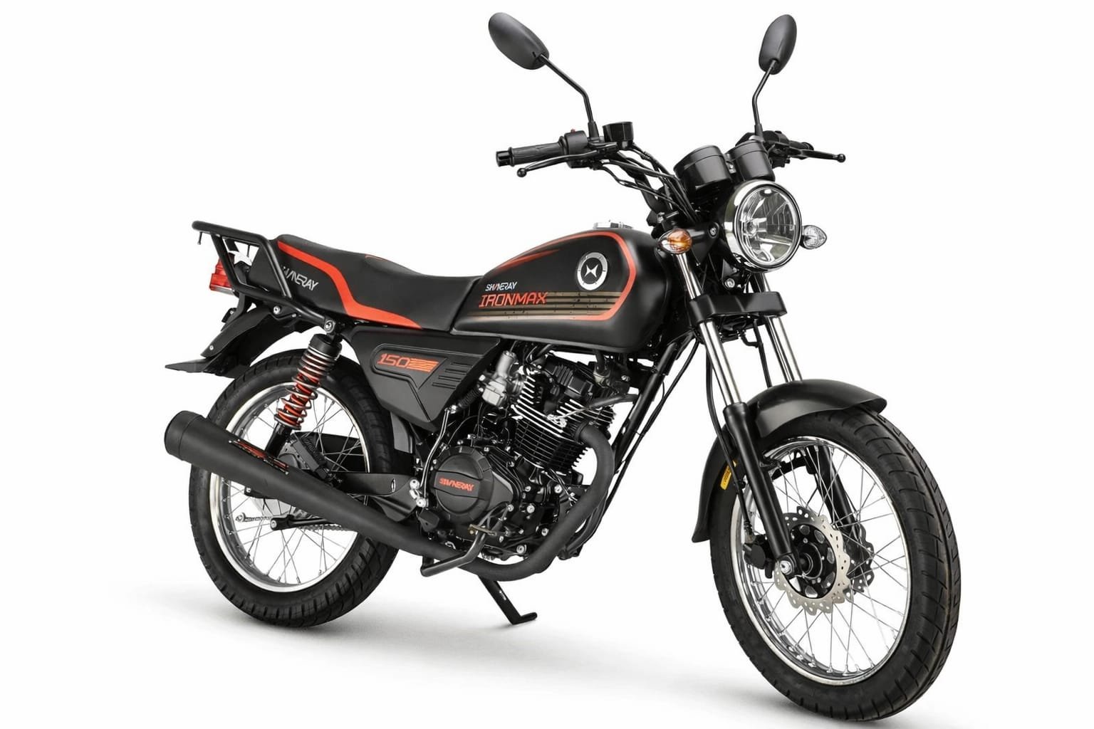 MOTO SHINERAY PANA IRONMAX 150CC NEGROROJO MOTO SHINERAY PANA IRONMAX 150CC NEGRO/ROJO - Imagen 1