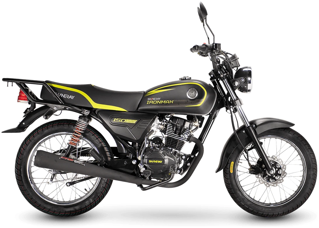 MOTO SHINERAY PANA IRONMAX 150CC PLOMO VERDE.1 MOTO SHINERAY PANA IRONMAX 150CC PLOMO/VERDE - Imagen 1