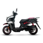 MOTO SHINERAY SCO XPLORER II NEGRO/ROJO SHM - Imagen 2