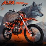 MOTO SKY RIDER ALFA PRO 300 4 VALVULAS ANARANJADO - Imagen 3