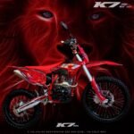 MOTO SKY RIDER K7 PRO 250 ROJO 4 VALVULAS - Imagen 2