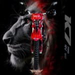 MOTO SKY RIDER K7 PRO 250 ROJO 4 VALVULAS - Imagen 3