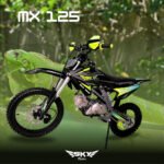 MOTO SKY RIDER MX125 VERDE LIMON - Imagen 2