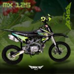 MOTO SKY RIDER MX125 VERDE LIMON - Imagen 3