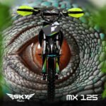 MOTO SKY RIDER MX125 VERDE LIMON - Imagen 4