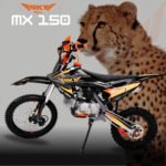 MOTO SKY RIDER MX150 NARANJA/VERDE