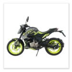 MOTO TUKO TK-CR300 6VEL 4V 300CC PLOMO/VERDE - Imagen 4