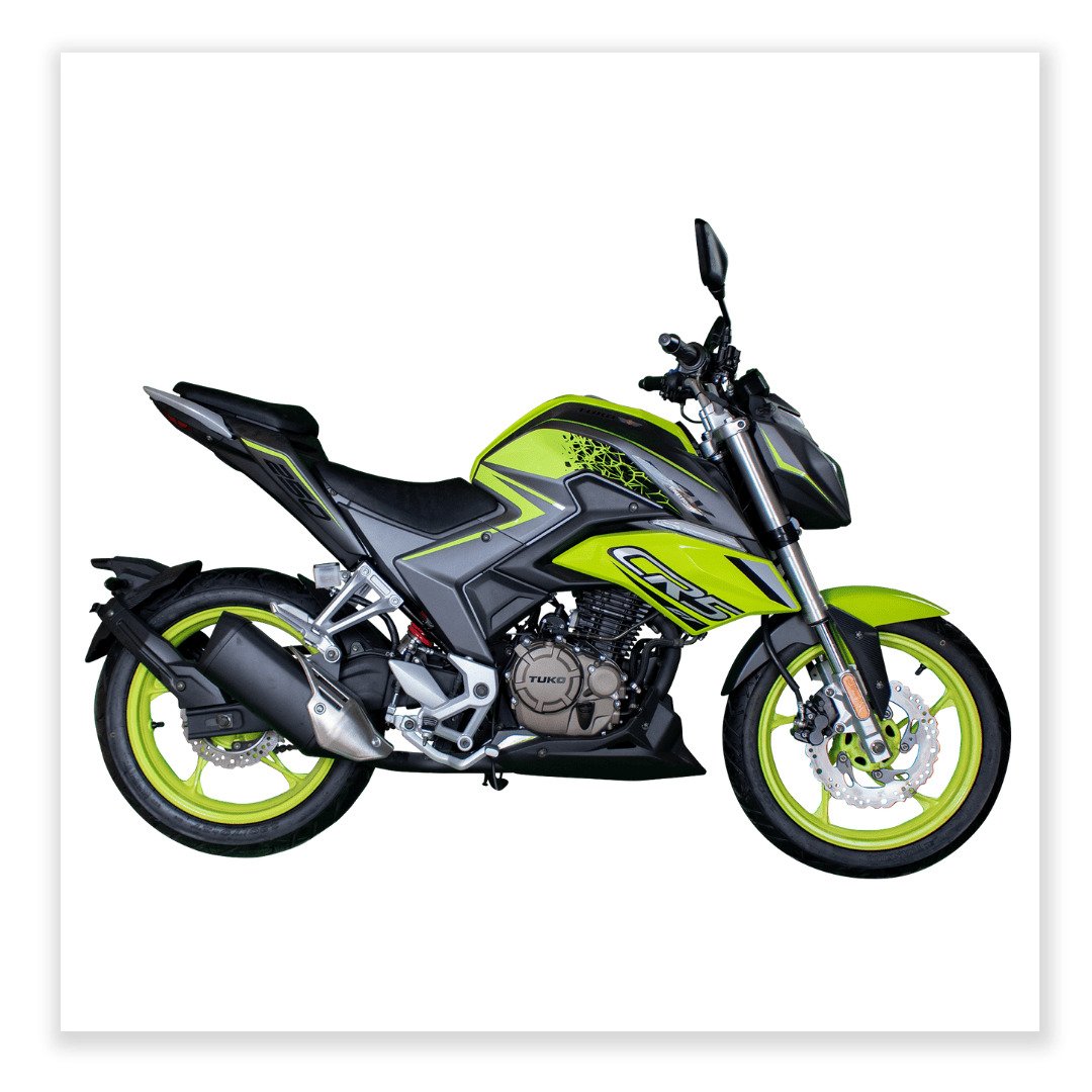 MOTO TUKO TK-CR5 GT 4V PLOMO.1 MOTO TUKO TK-CR5 GT 4V PLOMO - Imagen 1