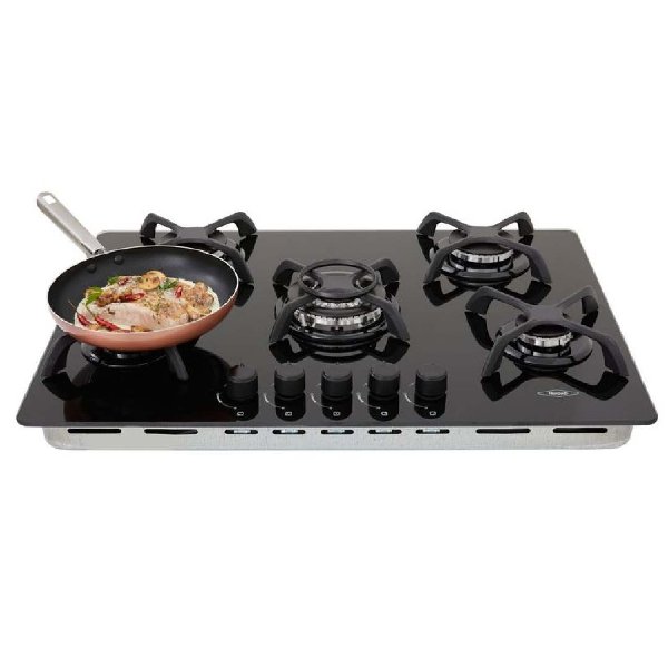 encimera haceb a gas-vidrio templado-apl cg-76 cristal 5p-mf.3 ENCIMERA HACEB A GAS-VIDRIO TEMPLADO-EAPL CG-76 CRISTAL 5P-MF - Imagen 1