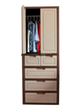 ARMARIO CAJONERA MADEIRA BEIGE/CAFE / 940460G0 / 9000002418 - Imagen 2