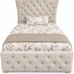 CAMA AIDA REINA TAPIZADA 2PLZ