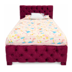 CAMA PUPIADA CRESPO 2 PLAZAS ERIKA - TAPIZADA