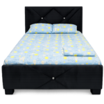 CAMA TAPIZADA 2 PLZ CON DISEÐO IZURIETA